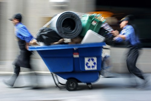 Different sizes of skips available
